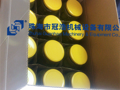 熱灌裝機，壓固體物，冷灌裝機，抽真空旋蓋機，套標機，收縮機，開箱封底機，裝箱機,折蓋封箱機，— 菏澤安美味食品有限公司